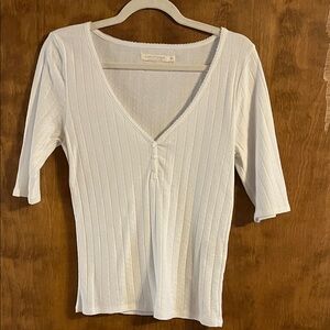 White Christy Dawn Wren Tee
Too low cut for me